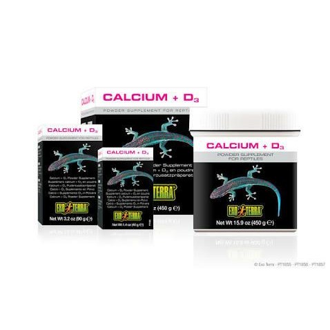 Calcium D3 Powder Exoterra 90gr - Calcium D3 90 gr