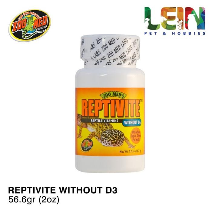 Zoomed ReptiVite W.O D3 56,6Gr