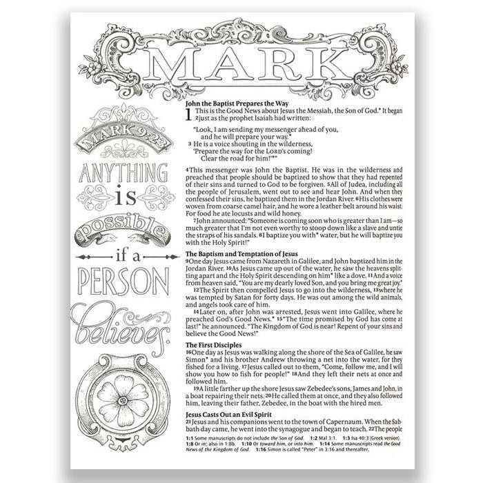 

SALE NLT INSPIRE BIBLE: THE BIBLE FOR COLORING & CREATIVE JOURNALING--SC READY