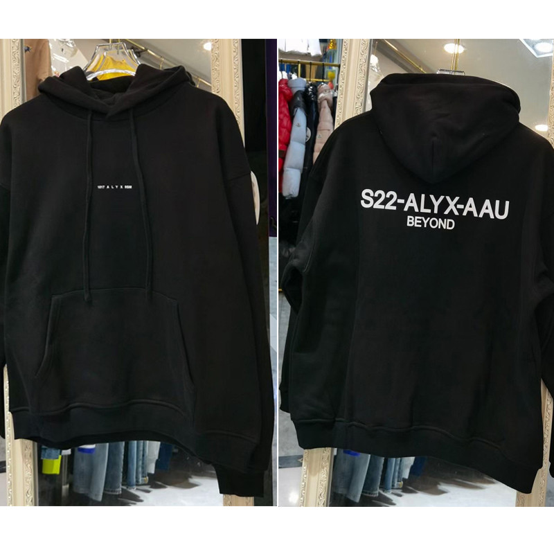 Winter Autumn Warm Fleece 1017 Alyx 9Sm Hoodie Men Women High Quality Sweatshirts Streetwea Alyx