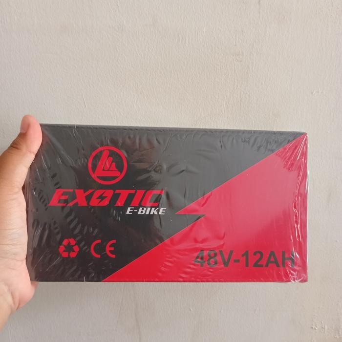Charger Sepeda Listrik Exotic Colokan Kepala 48V - 12/20Ah Grab/Gosend