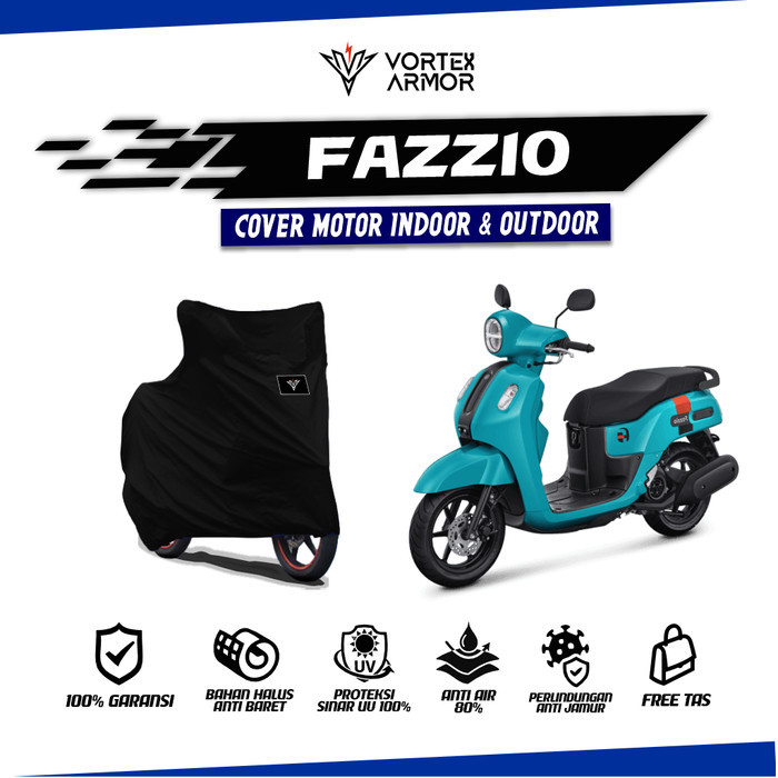 Cover Motor Yamaha Fazzio / Sarung Motor Fazio / Selimut Yamaha Fazio