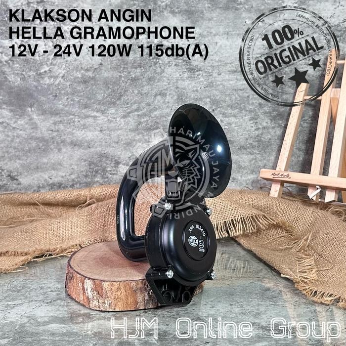 Langsung diproses KLAKSON ANGIN HELLA AIR HORN GRAMOPHONE TRUCK SCANIA VOLVO 12V - 24V