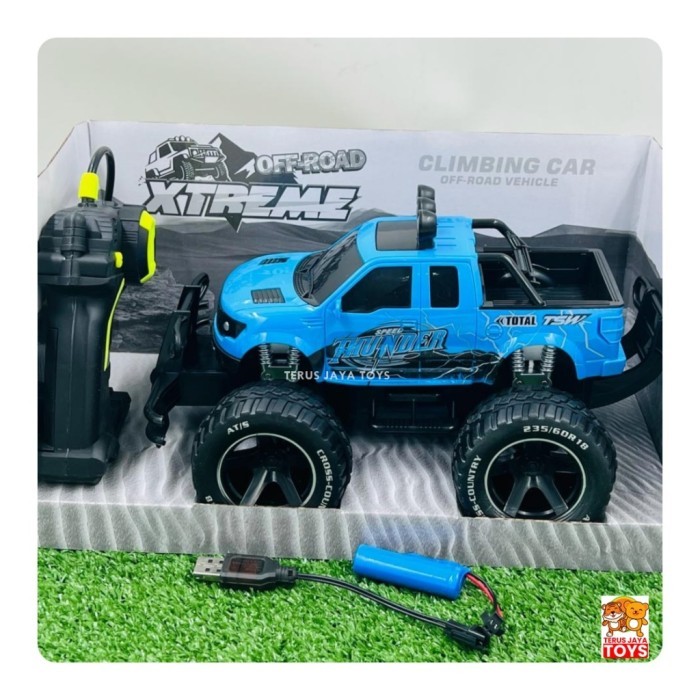 New Arrival Mainan Mobil Jeep Besar Remot Kontrol Baterai Cas