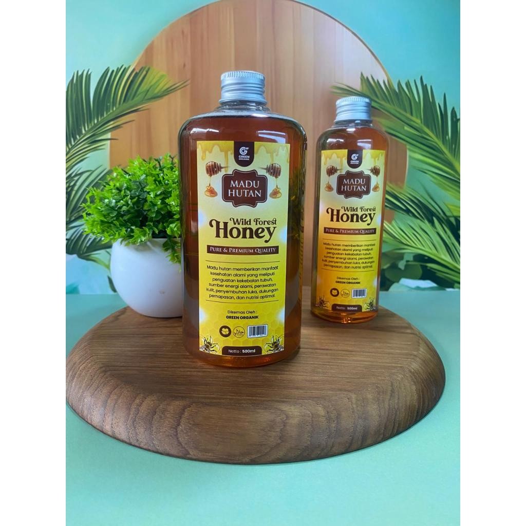 

Konter Makanan Green Organik Madu Hutan Kalimantan Asli Murni 500Ml & 250Ml