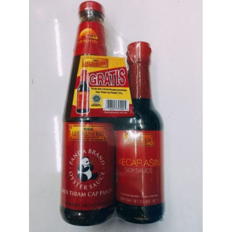 

Konter Makanan Lee Kum Kee Saus Tiram Cap Panda Gratis Kecap Asin