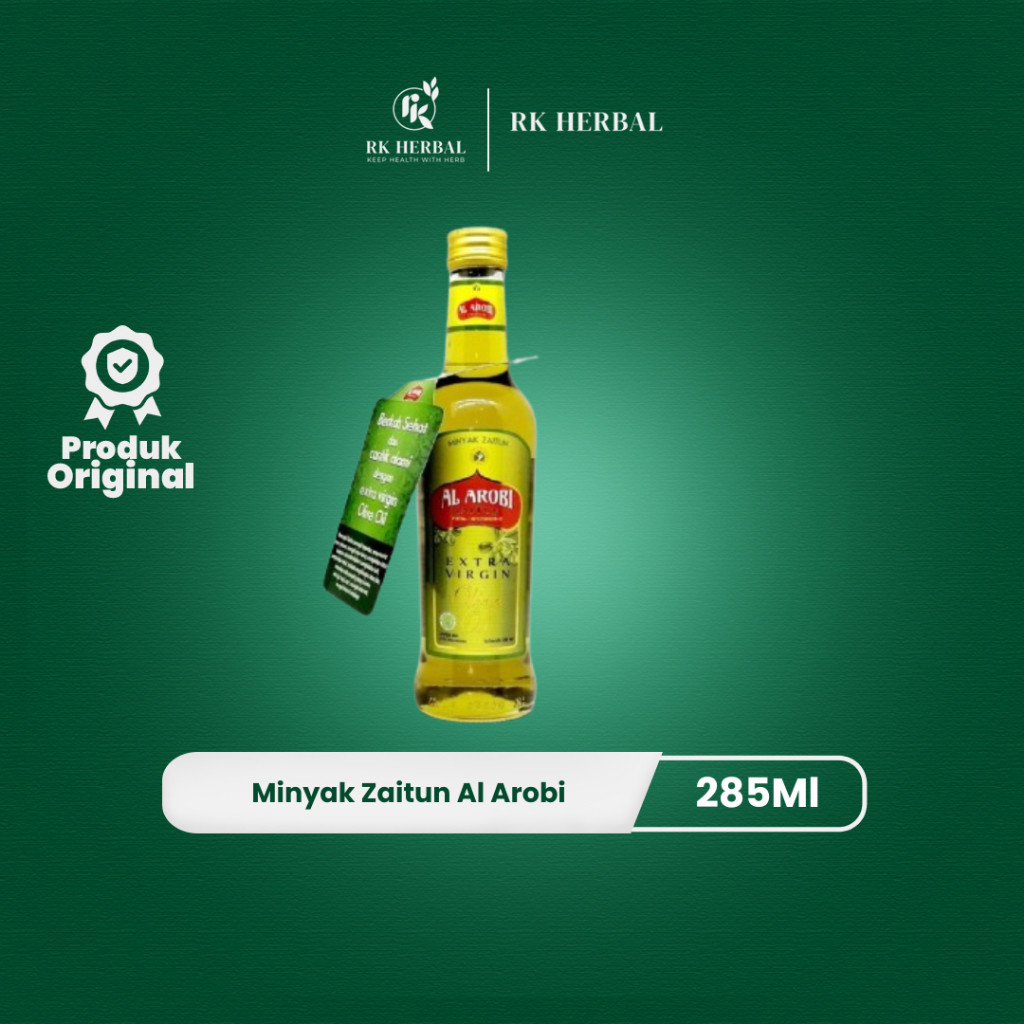 

Sensasi Lezat Minyak Zaitun Al Arobi Extra Virgin Oil - 285Ml