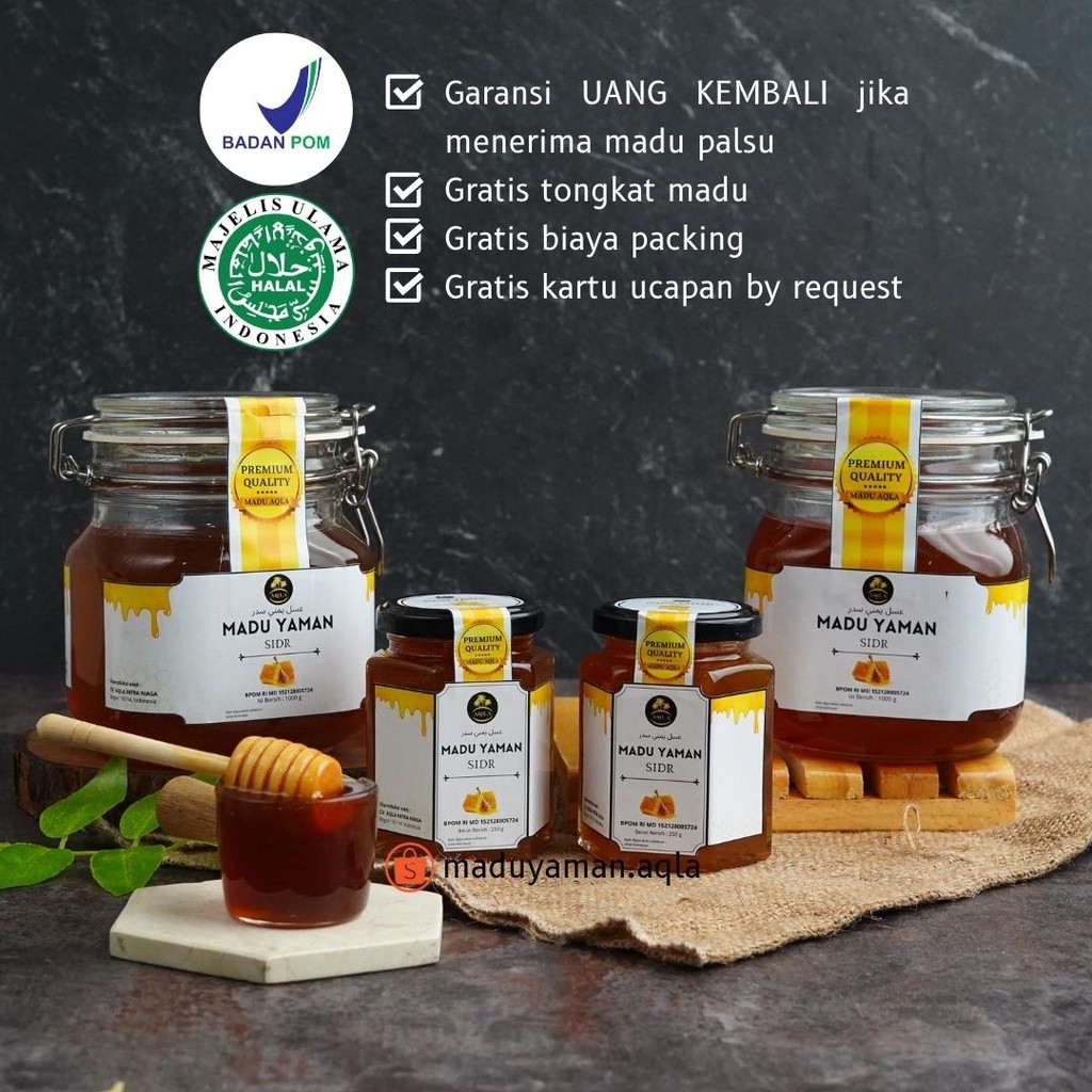 

Konter Makanan Madu Sidr Bpom Madu Yaman Sidr Premium Madu Yaman Sidr Fakhir Madu Yaman Premium Asli