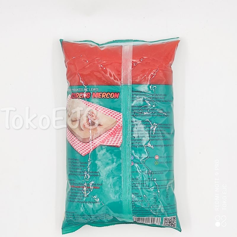 

Konter Makanan [Ejc] Mc Lewis Chili Sauce / Saus Sambal / Saus Cabe 1Kg