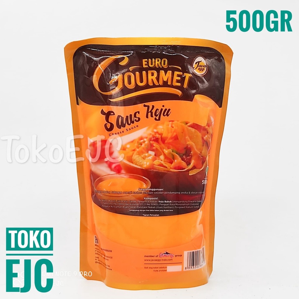 

Konter Makanan [Ejc] Euro Gourmet Saus Keju Cheese Sauce 500Gr