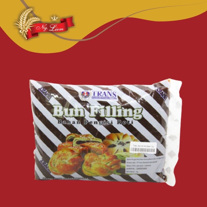 

Konter Makanan Trans Bun Filling / Pengisi Roti / Isi Moon Cake Red Bean 1 Kg
