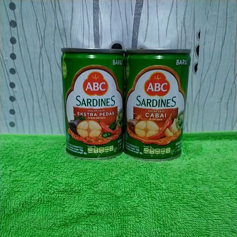 

Konter Makanan Sardines,Sarden Abc 155Gr