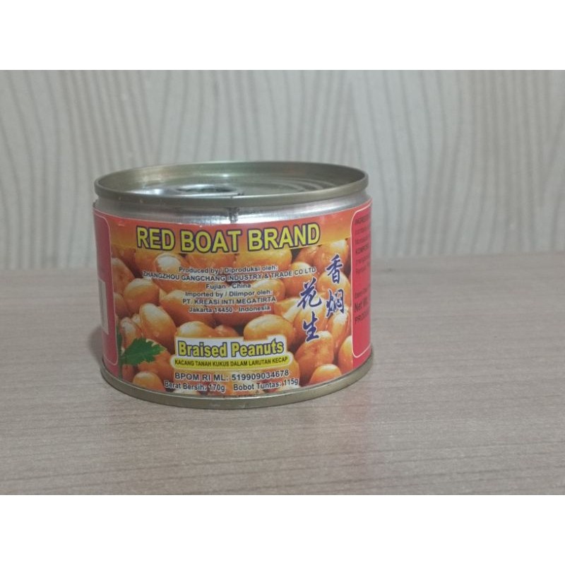 

Konter Makanan Makanan Kareng Isi Kacang Tanah Kukus Dalam Larutan Kecap ( Braised Peanuts ) Merek