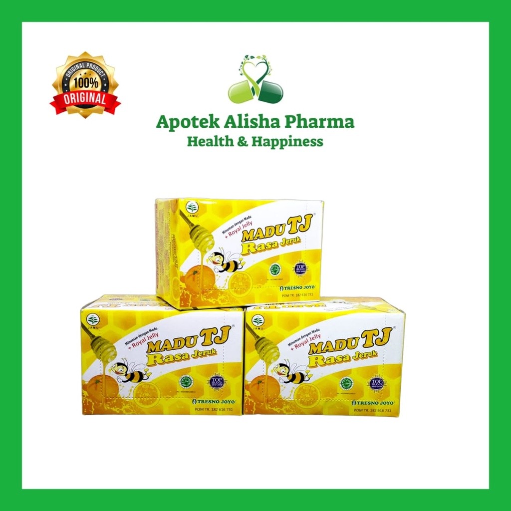 

Sensasi Lezat Madu Tj Sachet (Box 12Sachet) - Tj Madu Sachet Original / Jeruk / Strawberry /