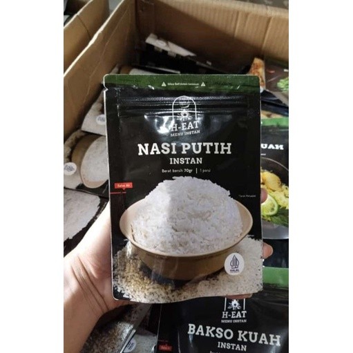 

Konter Makanan H-Eat Nasi Putih Makanan Mendaki Gunung Traveling Camping