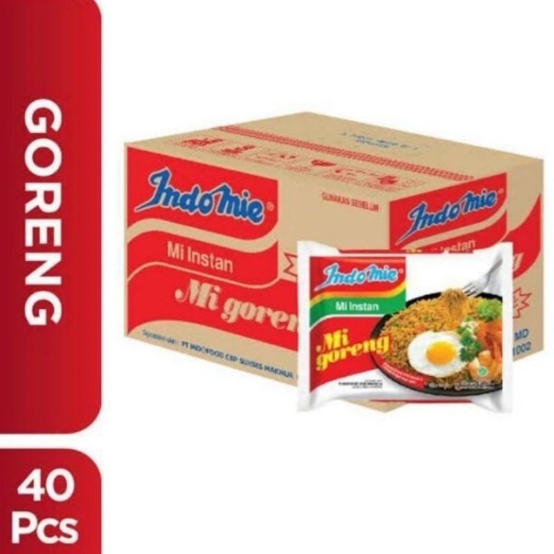 

Konter Makanan Indomie Mie Goreng Per Dus Isi 40