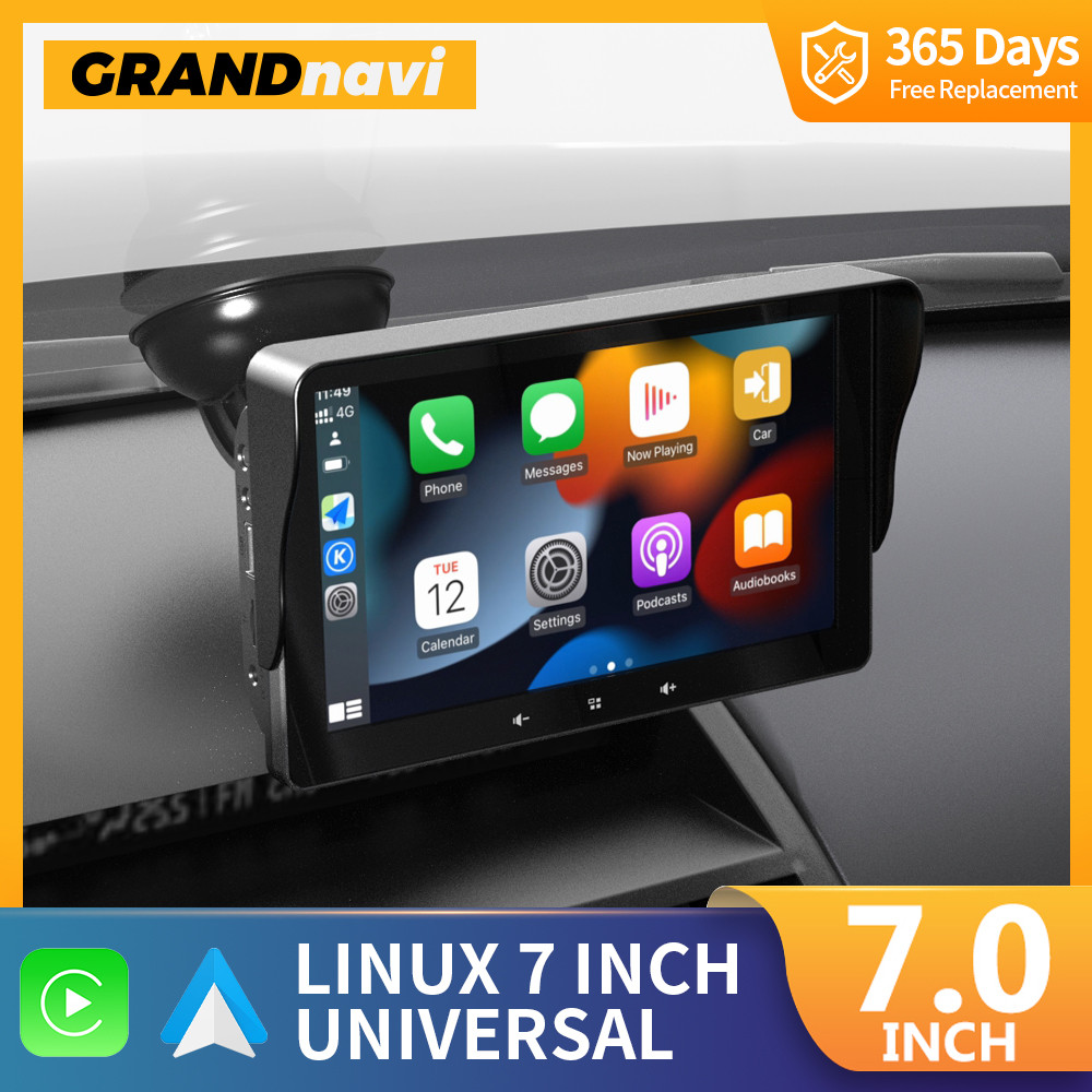 Universal 7inch Car Radio Multimedia Video Player Wireless Carplay