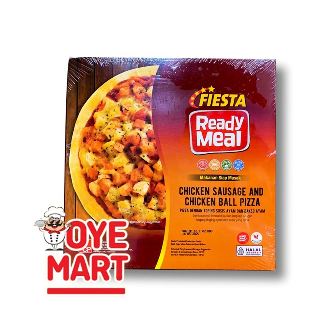 

Konter Makanan Fiesta Pizza Chicken Sausage And Chicken Ball 230Gr