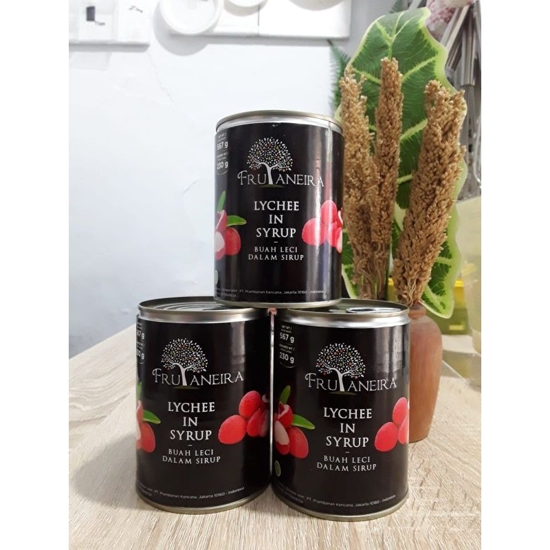 

Sensasi Lezat Frutaneira Lycee In Syrup / Leci 567Gr