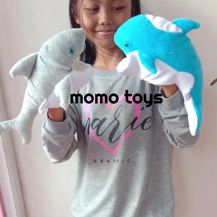 BONEKA TANGAN KARAKTER LUMBA LUMBA MULUT TERBUKA PREMIUM