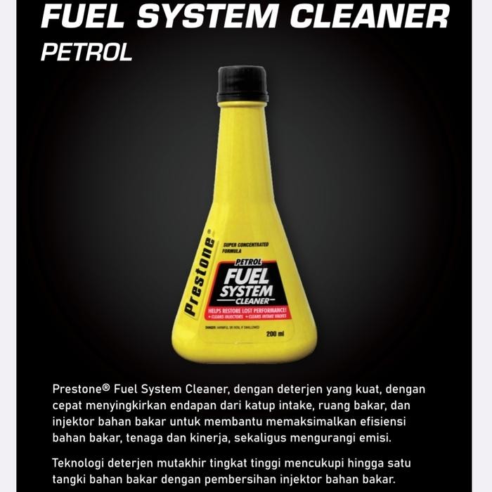 Termurah Prestone petrol fuel system' cleaner
