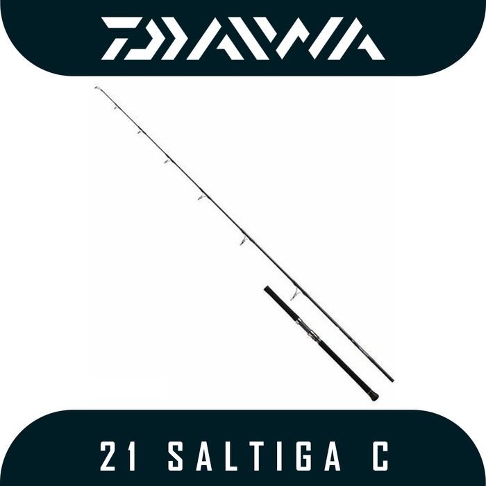 Joran Pancing Popping Merk Daiwa Saltiga C 83-6 (Spinning)