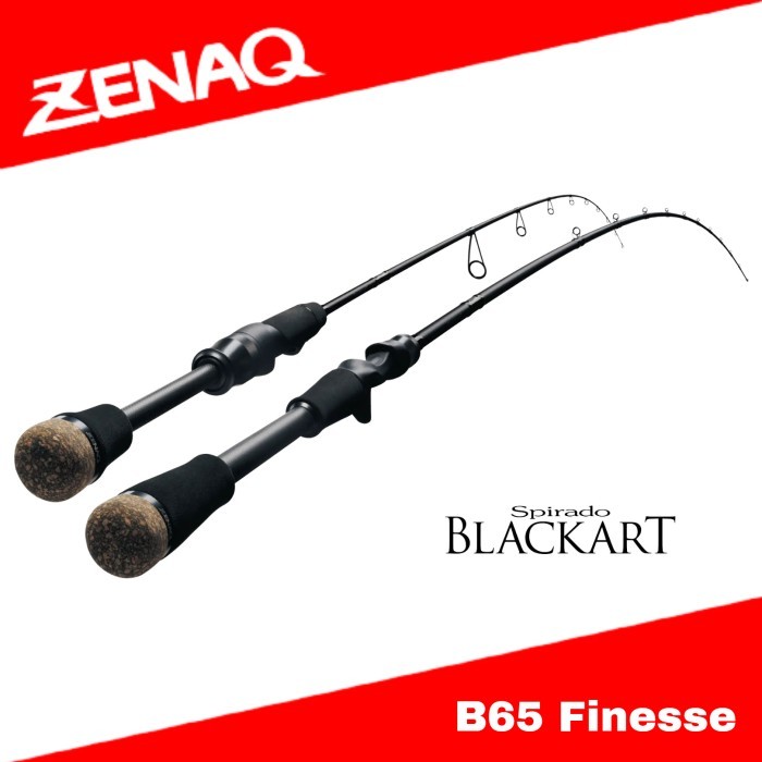 Joran Pancing Zenaq Baitcasting Rod Spirado Blackart B65 Finesse
