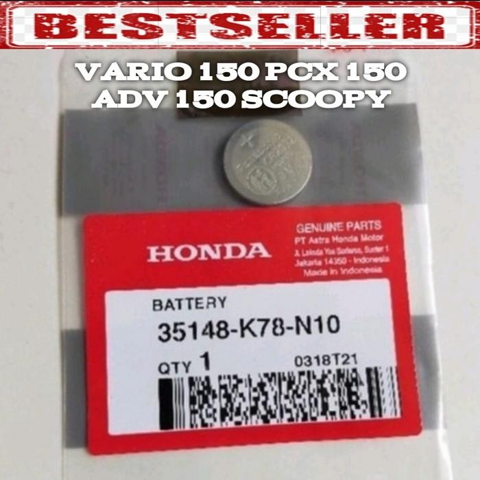 Murah.. Batu Remot Pcx 150 Keyles. Vario 150 Keyless. Asli. Batre Remot