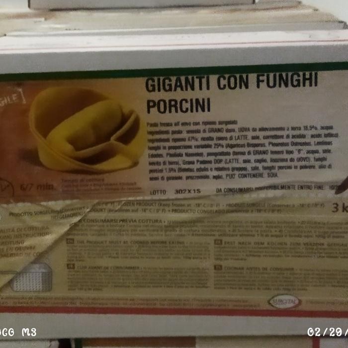 

Diskon Ravioli Porcini Mushroom Pasta 250Gr - Surgital