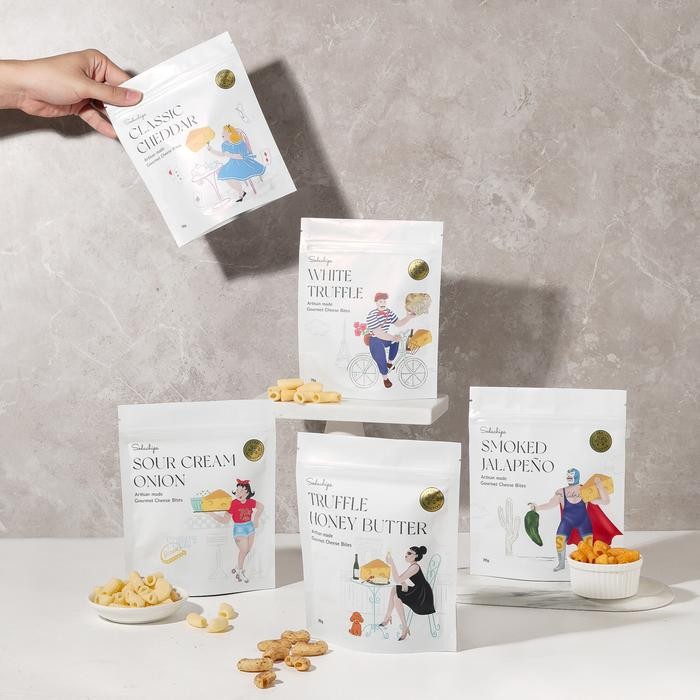 

Kualitas Terjamin Sodachips White Truffle Cheese Bites Snack
