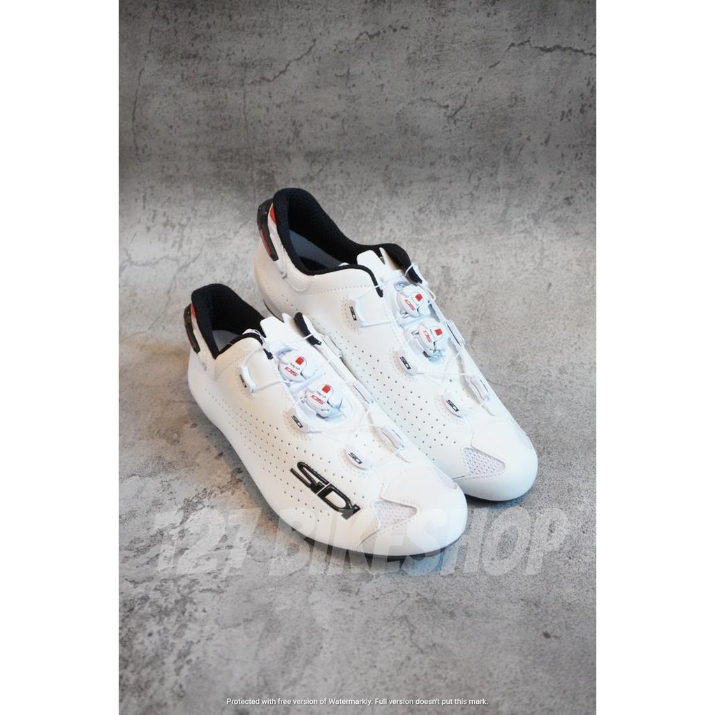 SIDI SHOT 2 WHITE SHOES SEPATU SEPEDA ROADBIKE