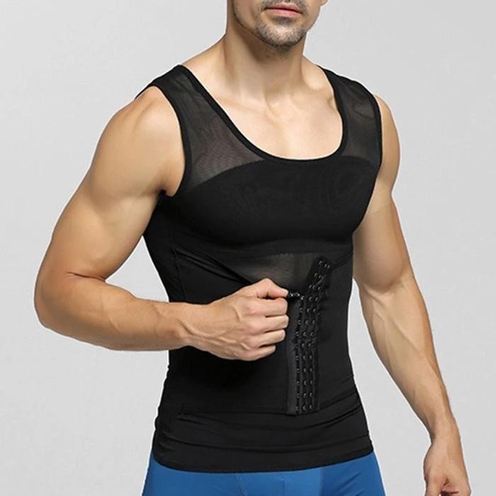 Korset pria baju pelangsing cowok KC008 korset pelangsing