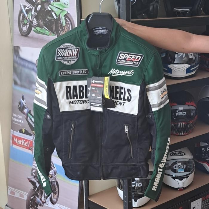Rabbit and Wheels RNW New Combo Green Jacket Original