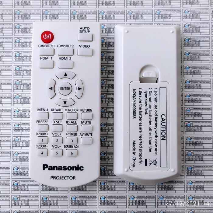 Remot Proyektor Panasonic Pt-Lb280 Pt-Lb280E Pt-Lb280U Pt-Lb300