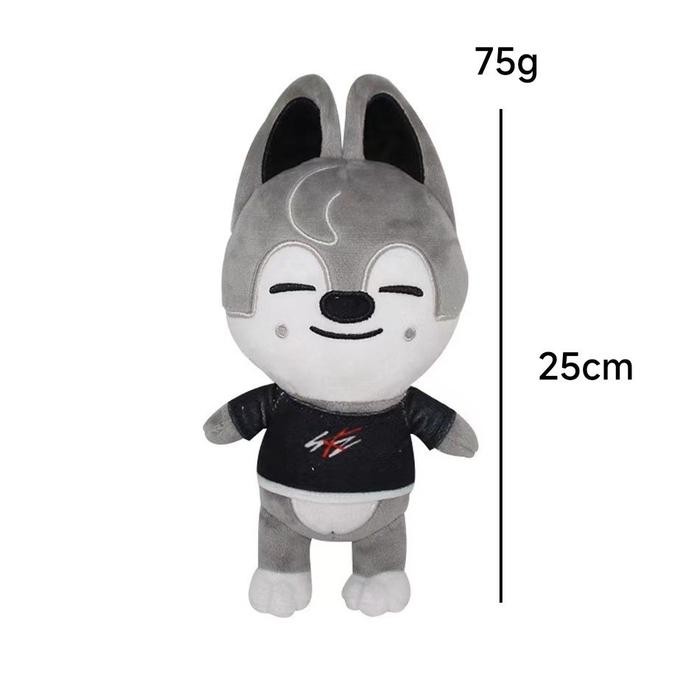 [Ready]Straykids Plush Toy Wandering skzoo Hyunjin Leeknow Children's Gift Doll Wolfchan Leebit