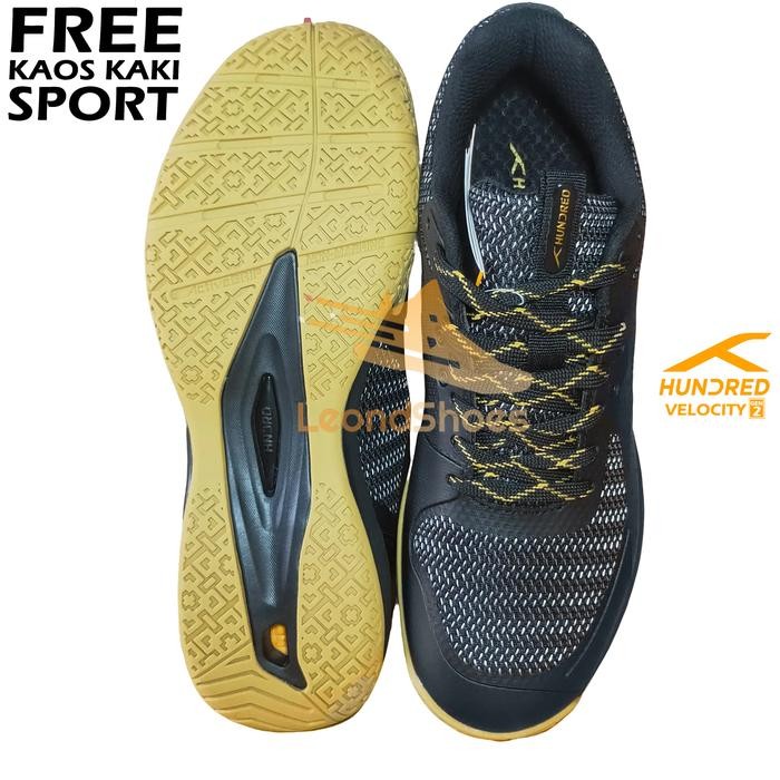 Sepatu Badminton Hundred Velocity Gen 2 Original Sepatu Bulu Tangkis Hundred Velocity 2