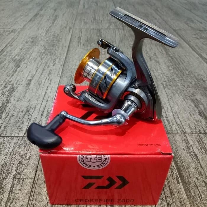 Termurah jual rell rel ril rill Reel Pancing Daiwa Crossfire 3 3BI Berkualitas