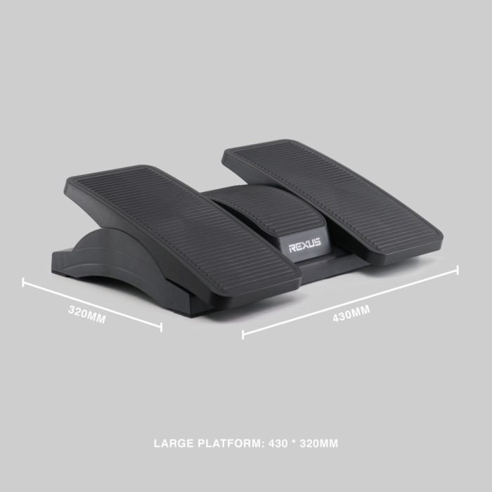 PROMO.. REXUS ERGONOMIC FOOTREST ANGLE PEDESTAL