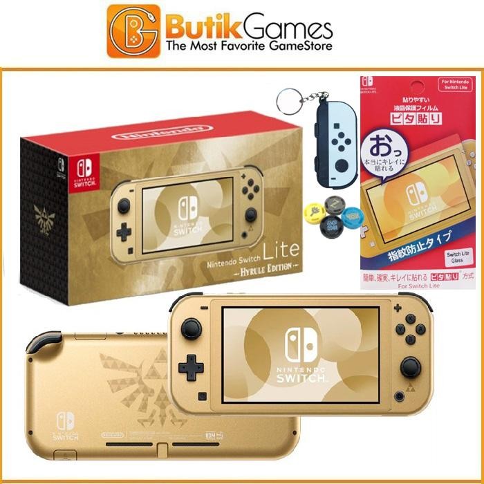 Nintendo Switch Lite Console Gold Zelda Hyrule Edition