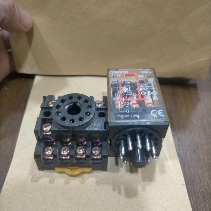 Original.. Relay Omron Mk3P 220V Set Kaki 11 Omron