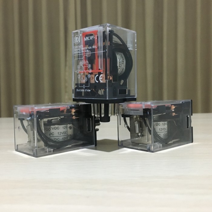 Ready.. Relay Mk3P Omron Zn 11 Pin 10A 250V Dc 12V 12 Volt
