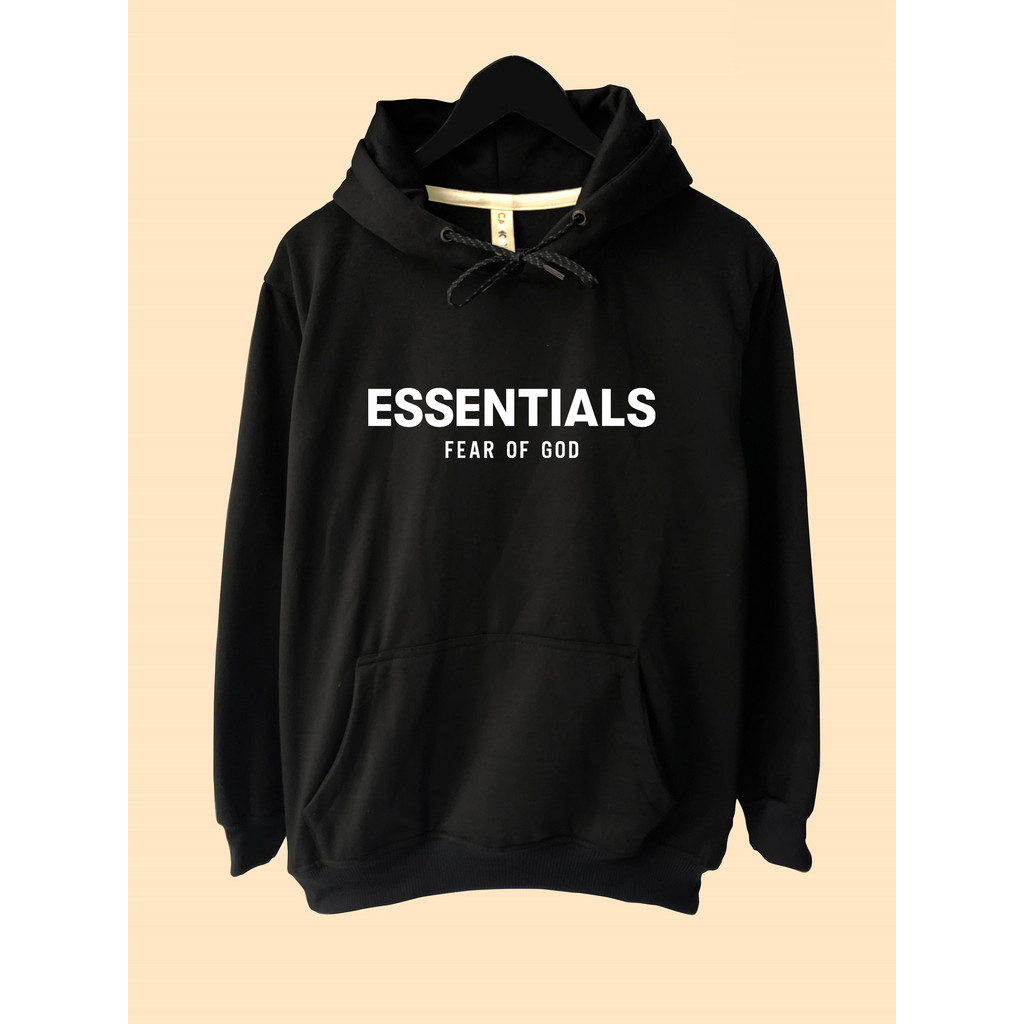Hoodie Sweater Essentials Fear of God Logo