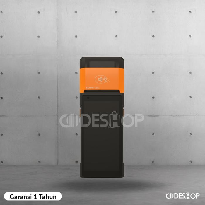 MESIN KASIR POS SUNMI V2S ANDROID MOBILE PORTABLE PRINT SCAN THERMAL