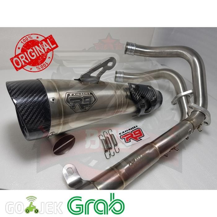 KNALPOT R9 H2 SS SERIES CBR 250 RR NINJA 250 FI OLD 2017 2018 MT25 R25