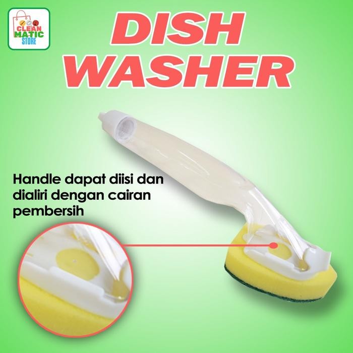 DISH WASHER (Spon Cuci Piring Gagang)