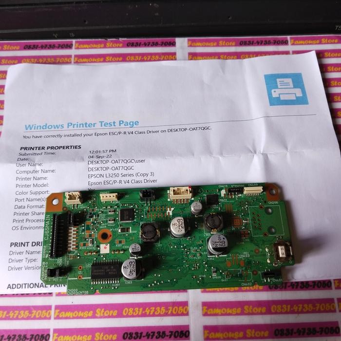 MAINBOARD EPSON L3250 MOTHERBOARD L-3250