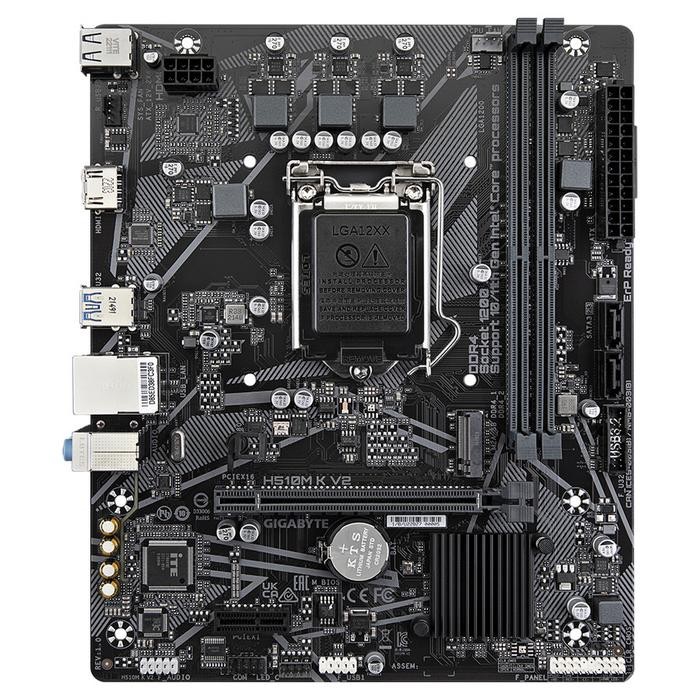 MOTHERBOARD GIGABYTE H510MK V2 - LGA1200 MICROATX D4 GIGABYTE H510M-K