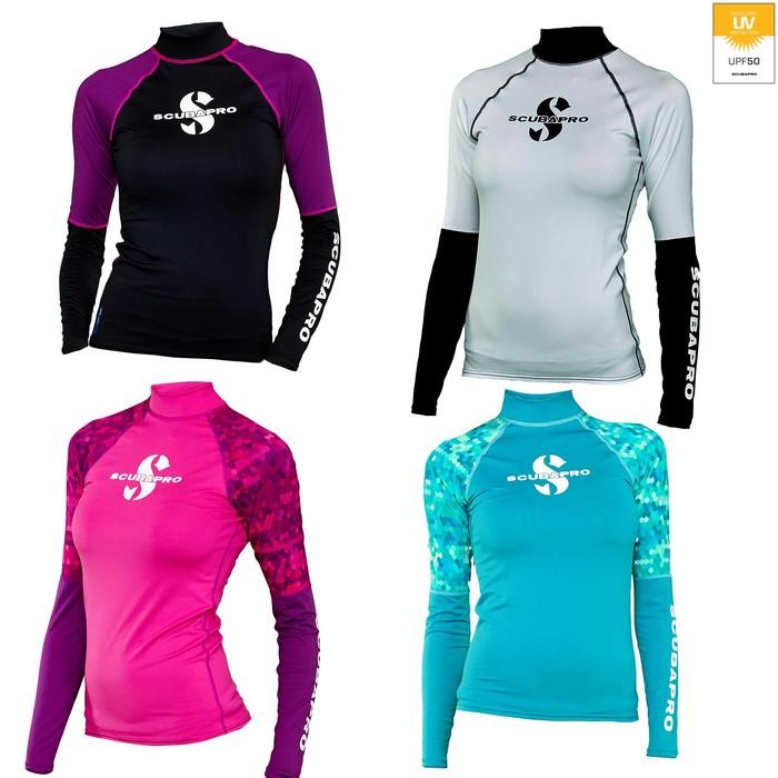 Rash guard Jewel LS for woman scubapro