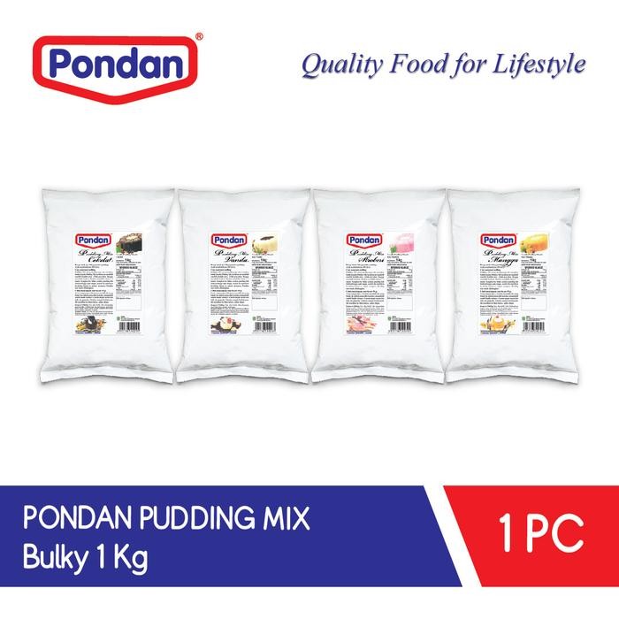 

Pondan Pudding Masak Mix 1 Kg New