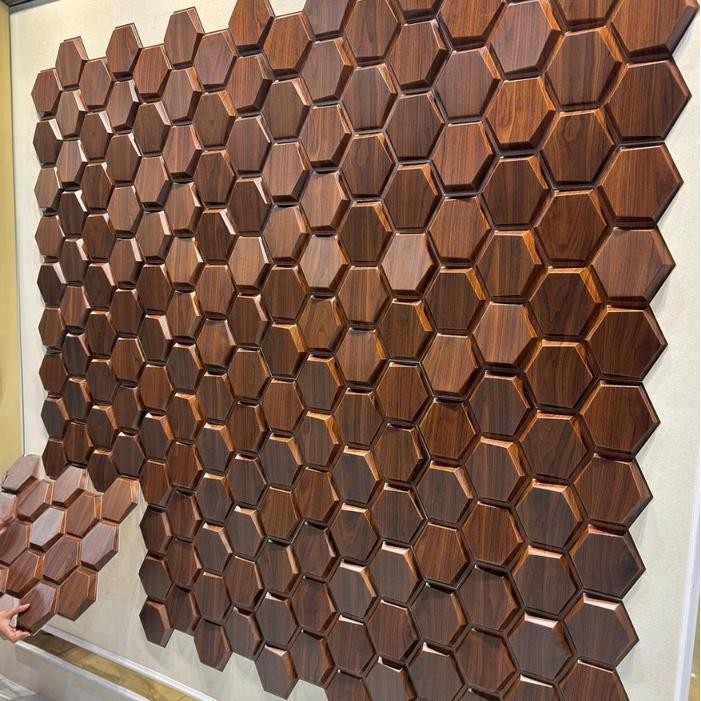 (Allthebest) PREMIUM 3D MOSAIC PANEL PVC / Wallpanel Wall Panel